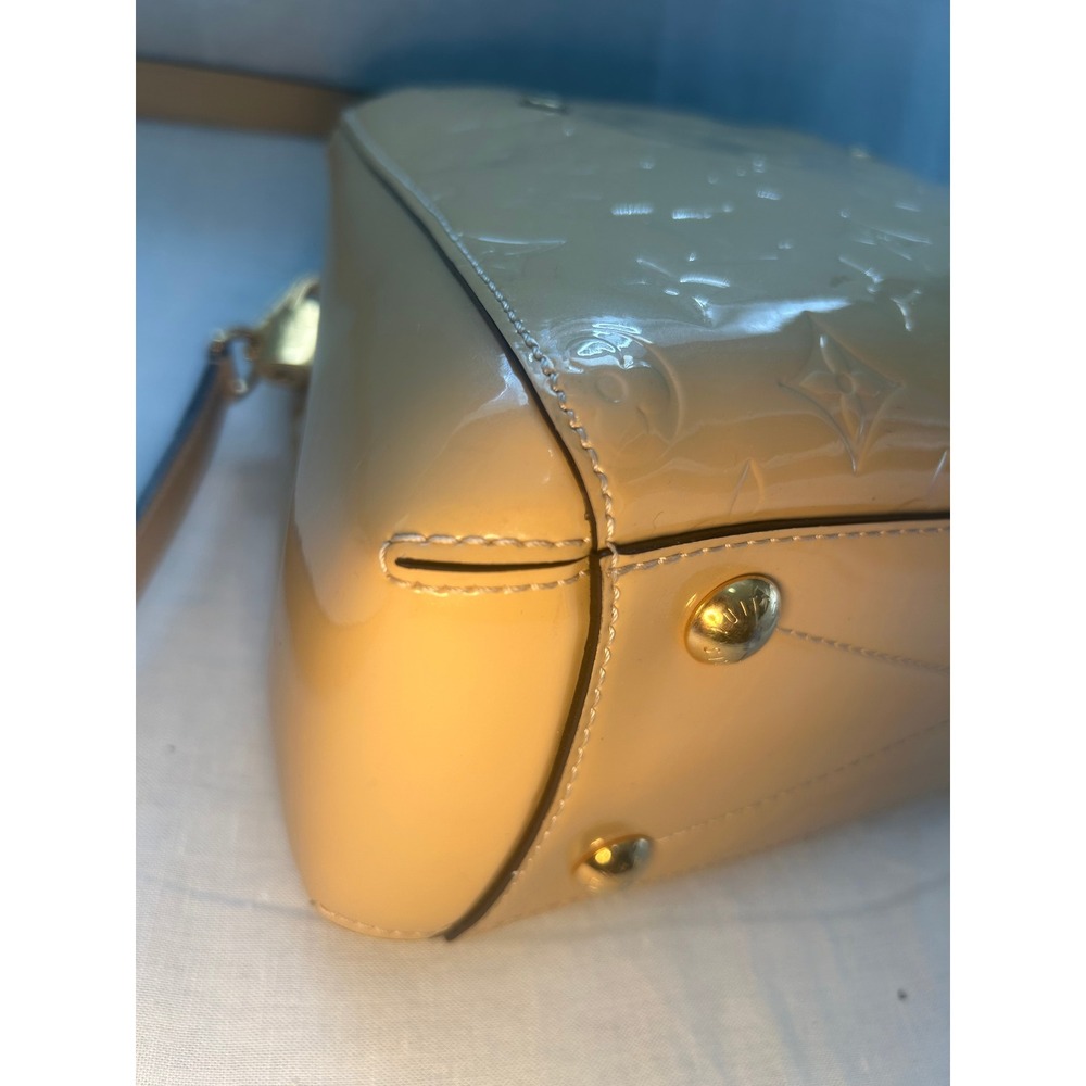 Louis Vuitton Montaigne BB Monogram Vernis CA1165 Dune Nude #475 - Picture 6 of 16